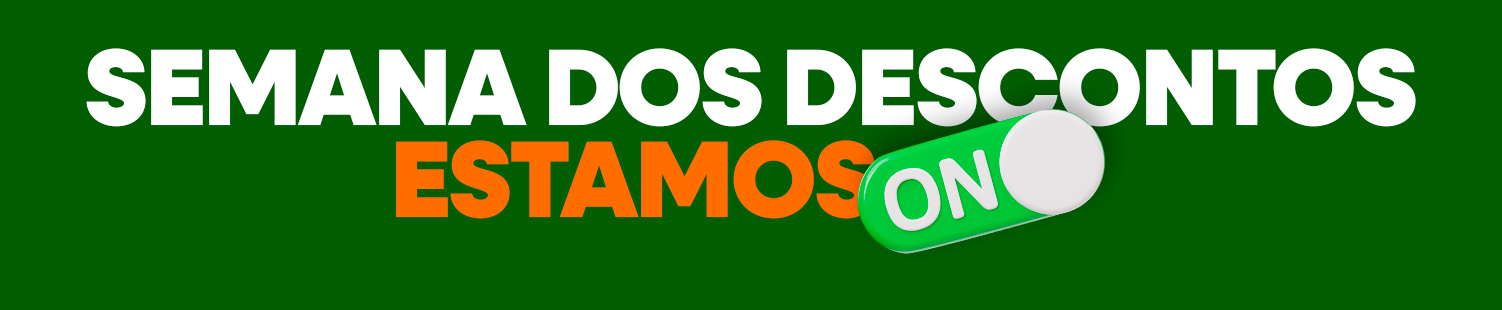 Semana dos descontos, estamos on.